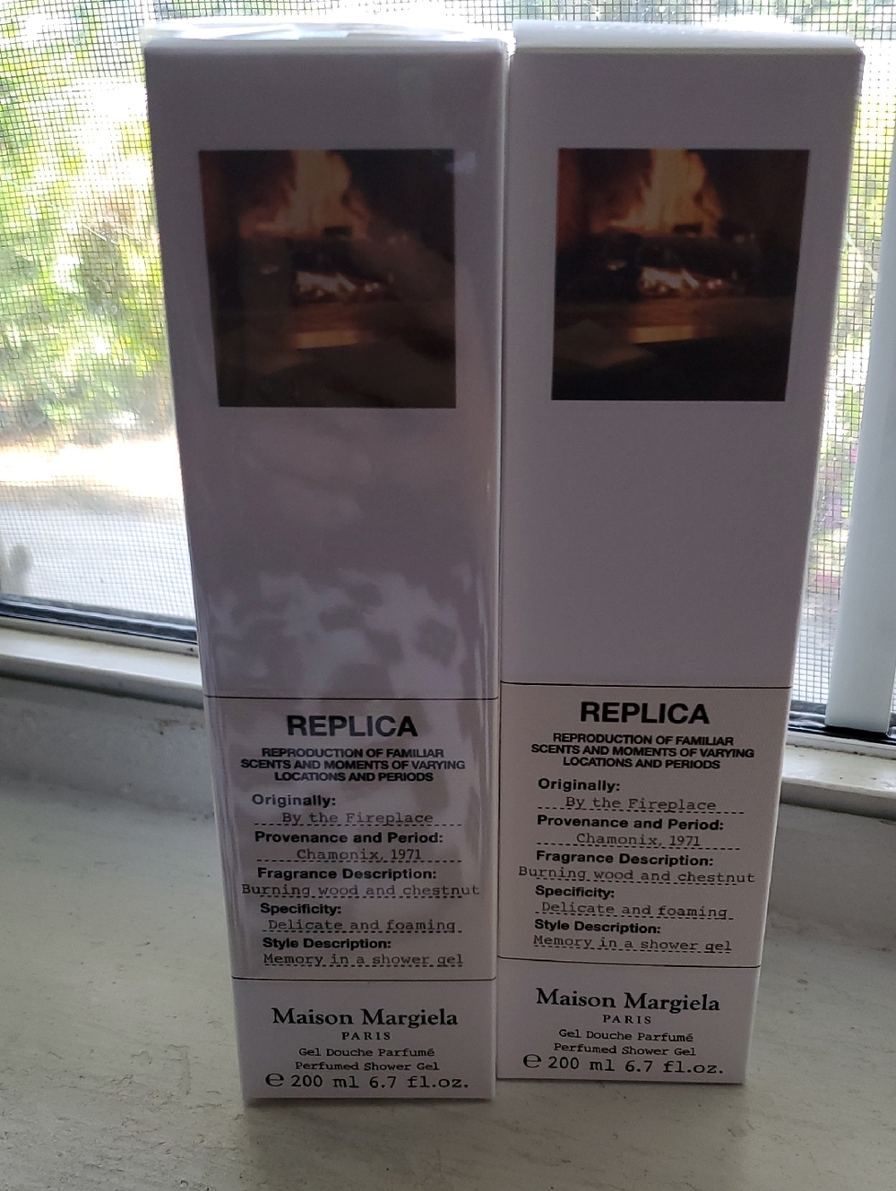 Maison Martin Margiela Replica By the Fireplace White & Black Packaging